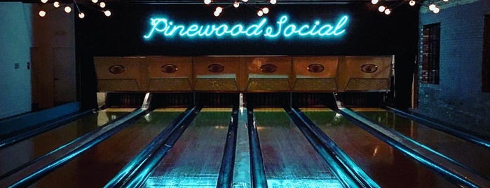Pinewood Social is one of Gameday Eats & Drinks in Nashville.