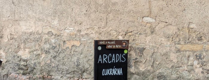 Arcadis cafe is one of Poklady CZ.