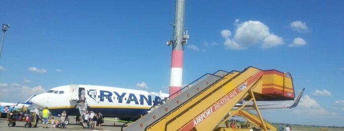 Runway Bratislava Airport is one of Posti che sono piaciuti a Martin.