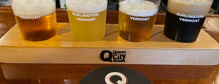 Queen City Brewery is one of todo.burlingtonvt.
