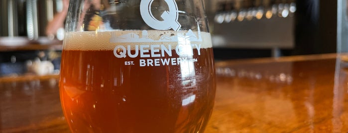 Queen City Brewery is one of Favorite Bars and Breweries in Burlington Area.