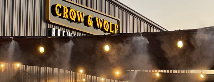 Crow And Wolf Brewing Company is one of Yet to Visit.