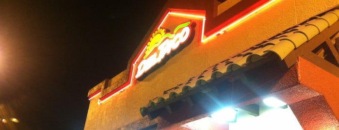 Del Taco is one of favorite places to chow.