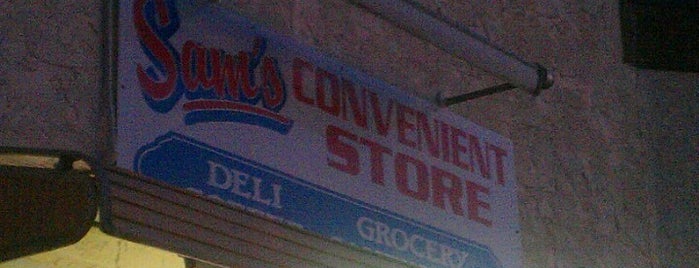 Sam's Convenient Store is one of frequent.