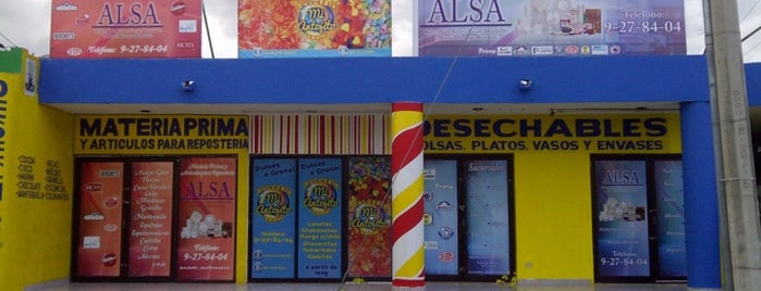 ALSA Materiales y Articulos para Reposteria is one of Tempat yang Disukai Nydia.