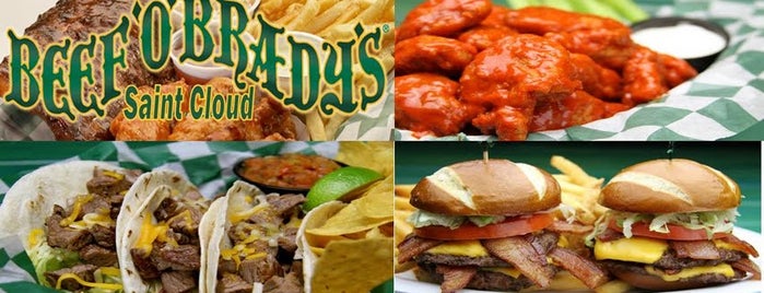 Beef 'O' Brady's is one of Saint Cloud, FL.