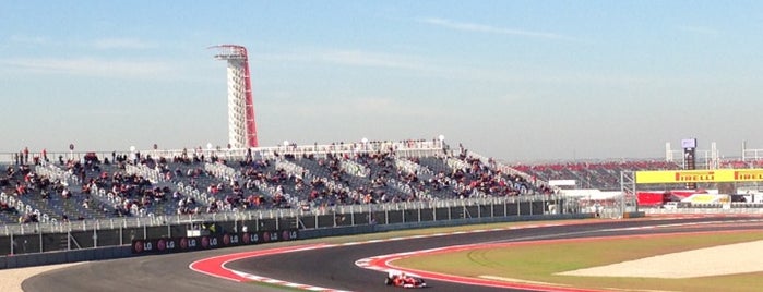 Circuit of The Americas is one of when in Austin.