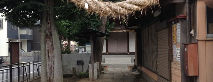 砂原稲荷神社 is one of 足立区葛飾区江戸川区の行きたい神社.
