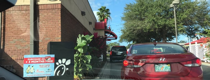 Chick-fil-A is one of Orlando comida.