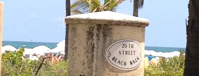 20th Beach Walk - Miami Beach is one of South Beach.