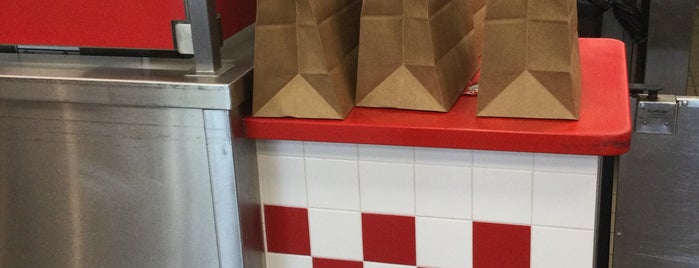 Five Guys is one of Reg.