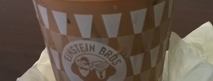 Einstein Bros. Bagels is one of Josh’s Liked Places.