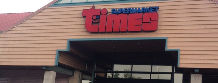 Times Supermarket is one of Locais salvos de Heather.