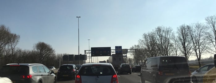 A13 richting Rotterdam