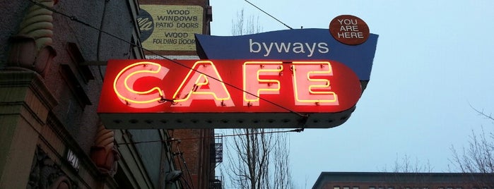 Byways Cafe is one of Portland.