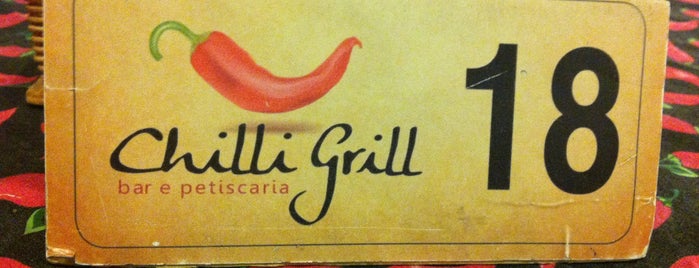Chilli Grill is one of Top 10 dinner spots in Uberlândia, Brasil.