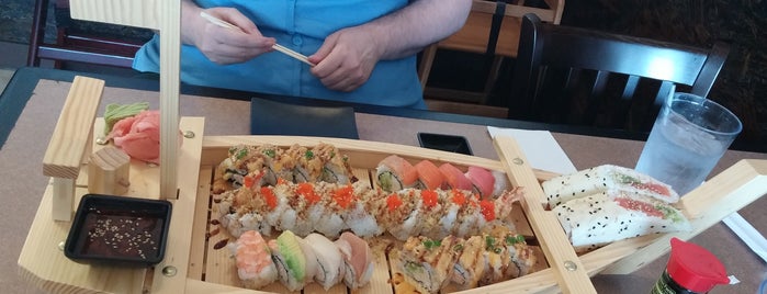 Sushi Nikko is one of Locais curtidos por David.