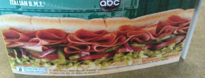 SUBWAY is one of Pick Food 2.