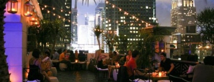 Sky Terrace at Hudson Hotel is one of NYC Outdoors & Rooftops.