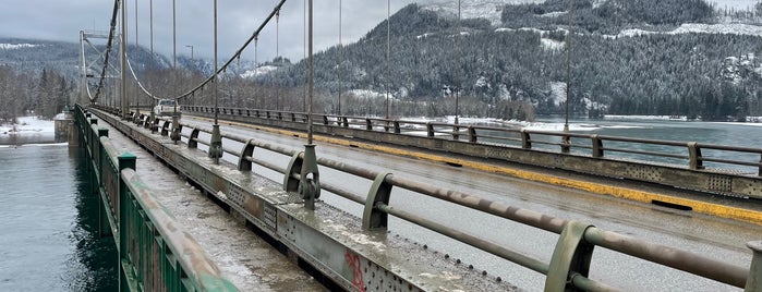 Revelstoke Suspension Bridge is one of TCH50 - Celebrating Trans Canada Highway.