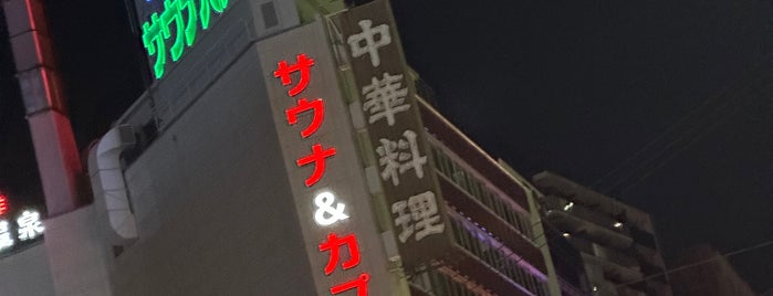 サウナ＆スパ カプセルホテル 大東洋 is one of 20170708~09 ログ.