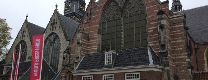 Oude Kerk is one of Kerkennacht Amsterdam 2013.