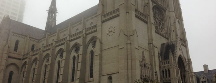 Grace Cathedral is one of San Francisco.