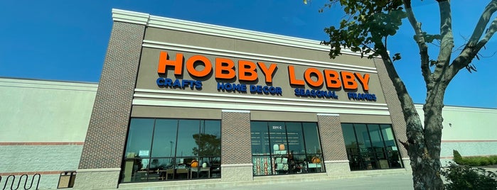Hobby Lobby is one of Places to check out.