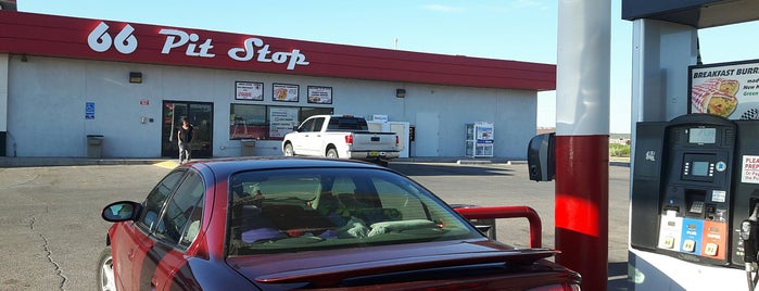 66 Pit Stop is one of gas stations and parking.