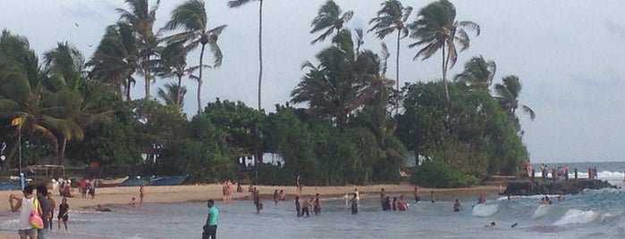 Hikkaduwa Beach is one of Christmas in Sri Lanka.