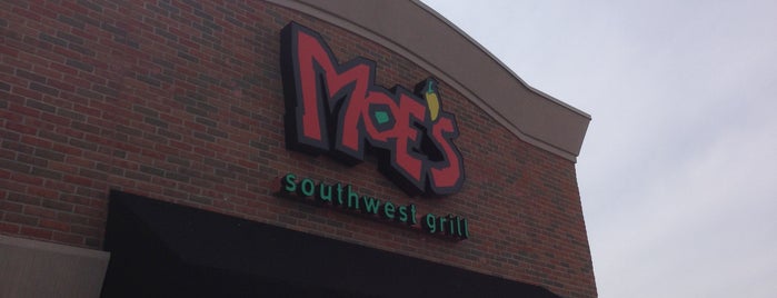 Moe's Southwest Grill is one of My favorites.