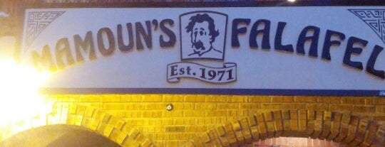Mamoun's Falafel is one of NJ.
