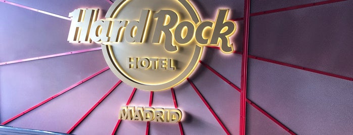 Hard Rock Hotel Madrid is one of Hard Rock Hotels & Casinos.