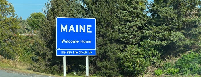 Maine State Line is one of New England- countryside..