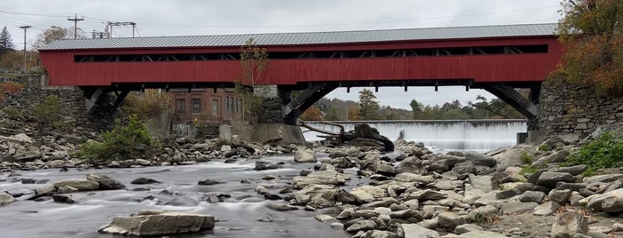 Taftsville Covered Bridge is one of Visiting the Vermont von Trapps.