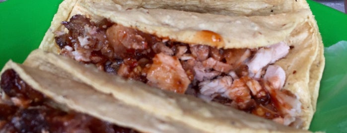 Tacos de Carnitas "El Cerdito" is one of Por conocer.