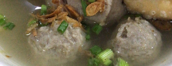 Bakso Kota Cak Man is one of Malang Traditional Food.