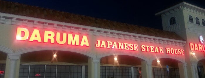 Daruma Japanese Steak House & Sushi Bar is one of Patrick'in Beğendiği Mekanlar.