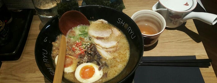 Shoryu Ramen is one of Best of London by an italian.