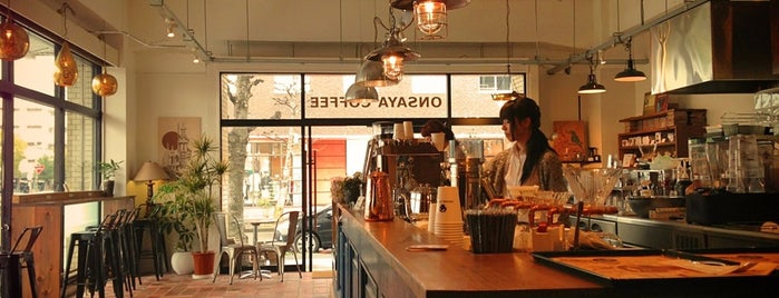 ONSAYA COFFEE 問屋町店 is one of 岡山.