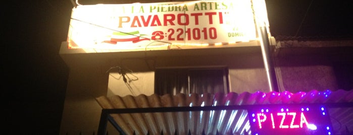 Pizza Pavarotti is one of Gespeicherte Orte von Luis.