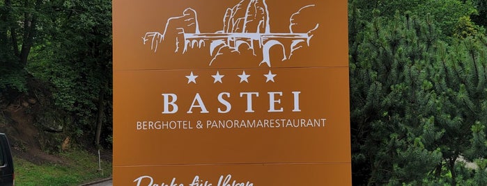 Berghotel & Panoramarestaurant Bastei is one of Sächsische Schweiz.