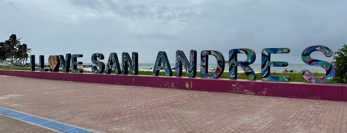 I love San Andrés is one of Colombia.