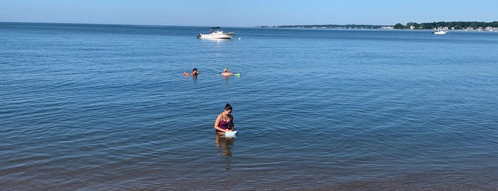 West Wharf Beach is one of Madison CT.