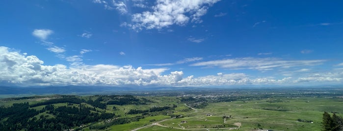 College "M" Trail is one of Outside Bozeman.