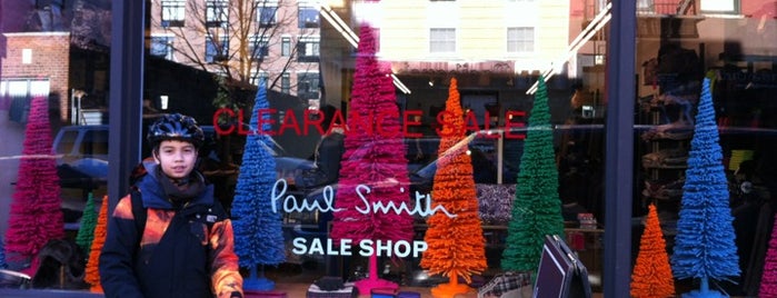Paul Smith Sale Shop is one of New York.