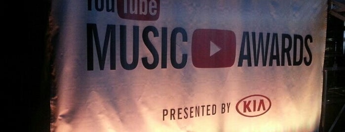 YouTube Music Awards 2013 is one of JRA'nın Beğendiği Mekanlar.