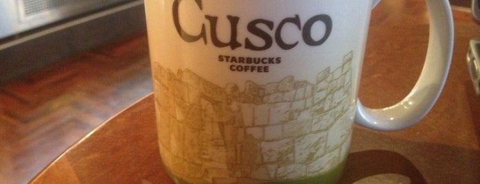 Starbucks is one of Cuzco Favorites.