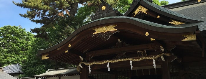 布多天神社 is one of 東京の天満宮.
