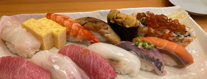 Tsukiji Sushiko is one of 寿司 行きたい.